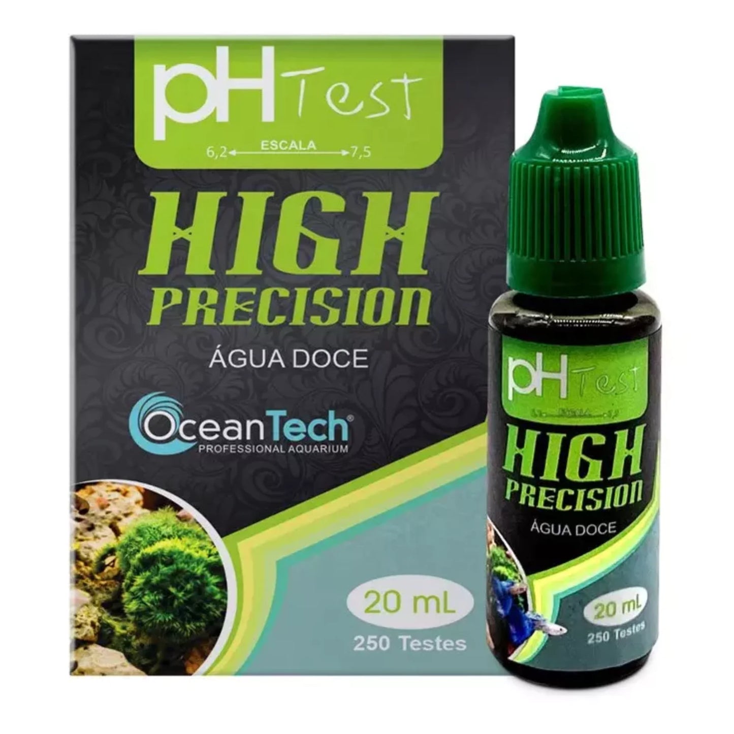 Teste de pH de Agua Doce